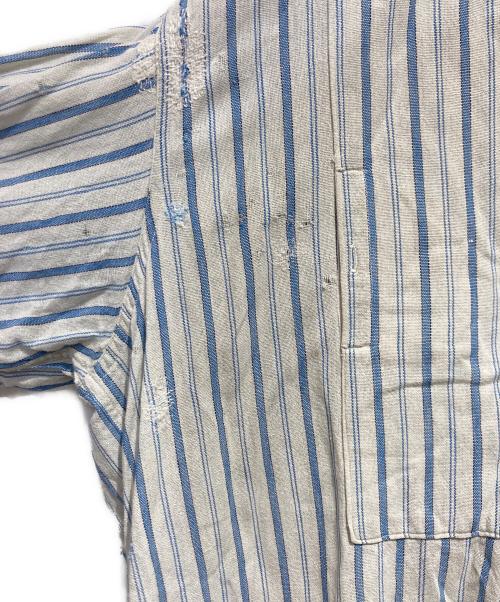 USED（ユーズド）USED (ユーズド) グランパシャツ ブルー サイズ:不明の古着・服飾アイテム