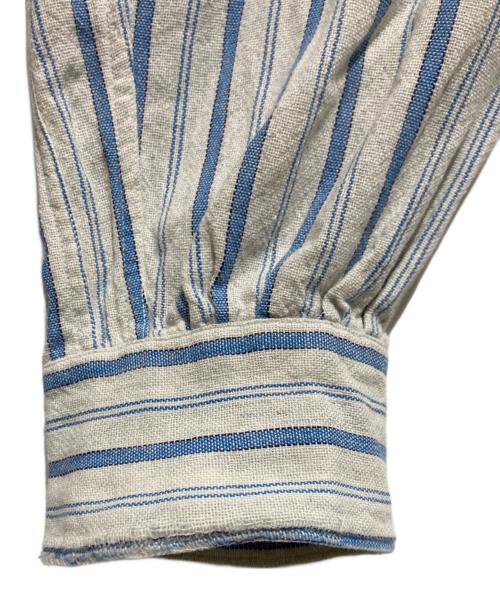 USED（ユーズド）USED (ユーズド) グランパシャツ ブルー サイズ:不明の古着・服飾アイテム