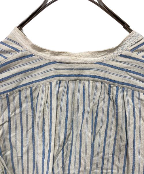 USED（ユーズド）USED (ユーズド) グランパシャツ ブルー サイズ:不明の古着・服飾アイテム