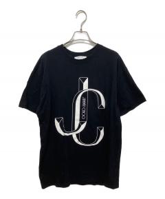 中古・古着通販】JIMMY CHOO (ジミーチュウ) プリントTシャツ ブラック