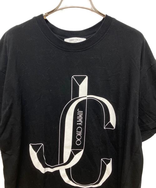 JIMMY CHOO（ジミーチュウ）JIMMY CHOO (ジミーチュウ) Tシャツ ブラック サイズ:Mの古着・服飾アイテム