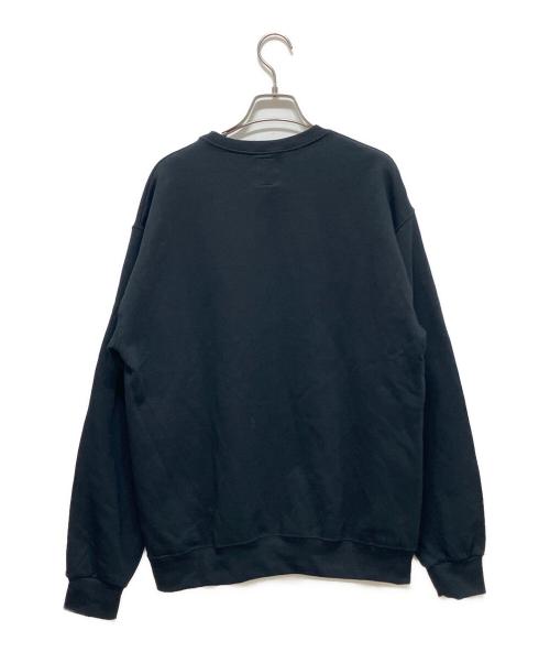 WACKO MARIA（ワコマリア）WACKO MARIA (ワコマリア) CREW NECK SWEAT SHIRT ブラック サイズ:M 未使用品の古着・服飾アイテム