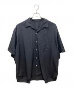 sillageシアージ）の古着「re-engineered overshirt short sleeve」｜ネイビー