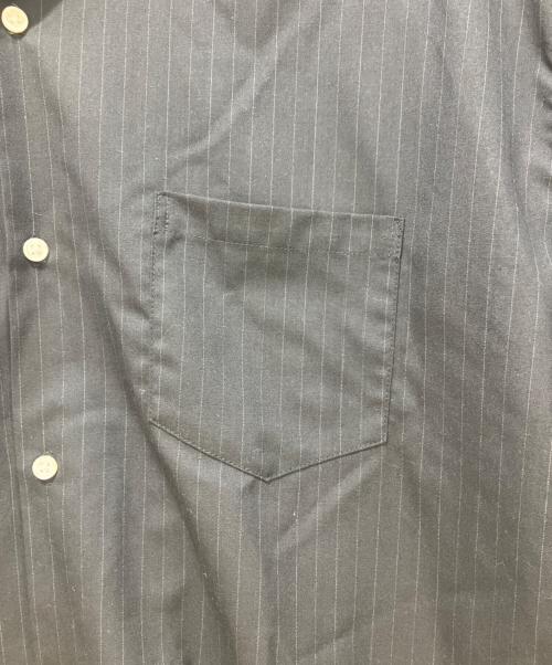 sillage（シアージ）sillage (シアージ) re-engineered overshirt short sleeve ネイビー サイズ:Freeの古着・服飾アイテム