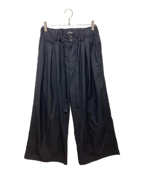 sillage（シアージ）sillage (シアージ) circular pants black stripe ブラック サイズ:Freeの古着・服飾アイテム