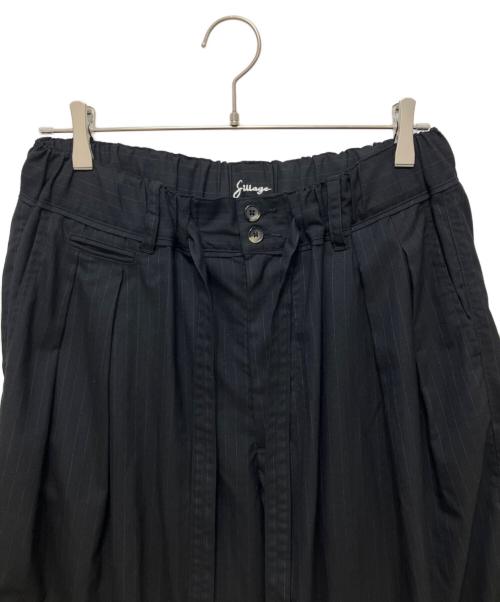 sillage（シアージ）sillage (シアージ) circular pants black stripe ブラック サイズ:Freeの古着・服飾アイテム