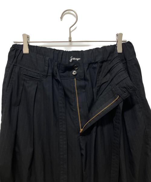 sillage（シアージ）sillage (シアージ) circular pants black stripe ブラック サイズ:Freeの古着・服飾アイテム