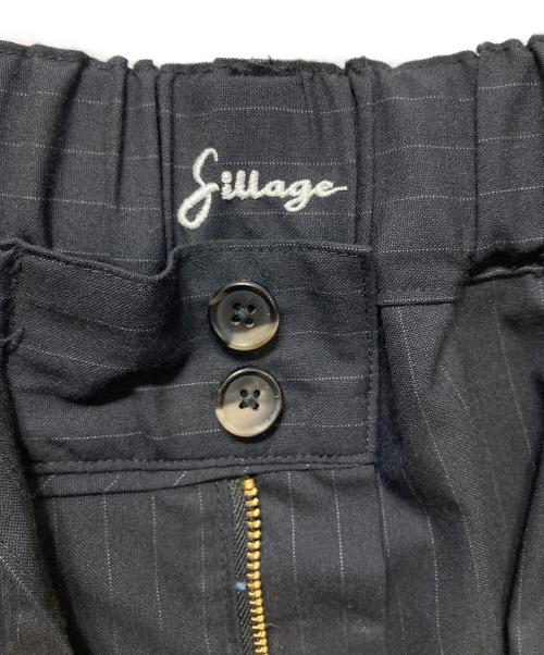 sillage（シアージ）sillage (シアージ) circular pants black stripe ブラック サイズ:Freeの古着・服飾アイテム