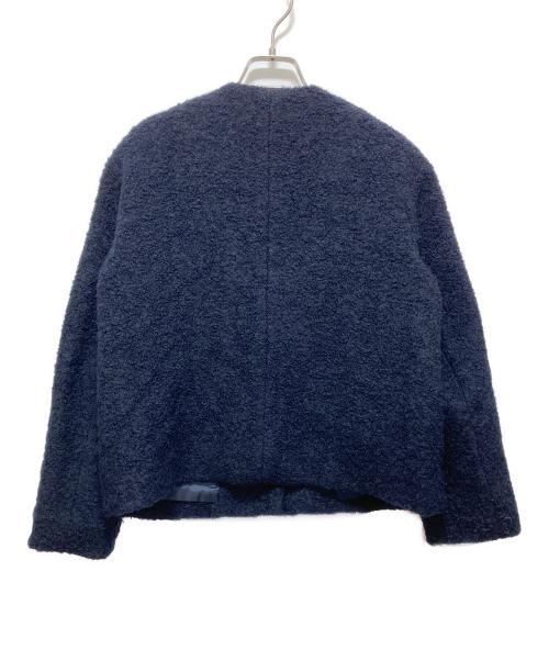 MACKINTOSH PHILOSOPHY（マッキントッシュ フィロソフィー）MACKINTOSH PHILOSOPHY (マッキントッシュ フィロソフィー) HESSLE BOA JACKET ネイビー サイズ:Mの古着・服飾アイテム