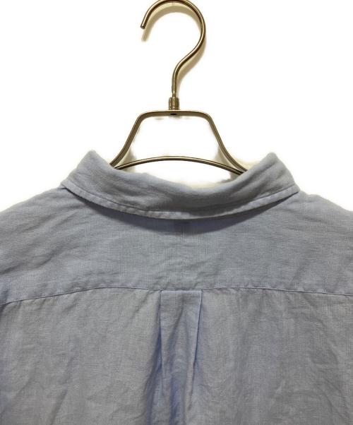 POLO RALPH LAUREN（ポロ・ラルフローレン）POLO RALPH LAUREN (ポロ・ラルフローレン) リネンシャツ ブルー サイズ:XLの古着・服飾アイテム