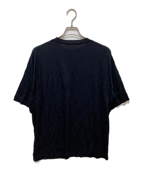COMOLI（コモリ）COMOLI (コモリ) ウール天竺 半袖クルー ブラック サイズ:SIZE3の古着・服飾アイテム