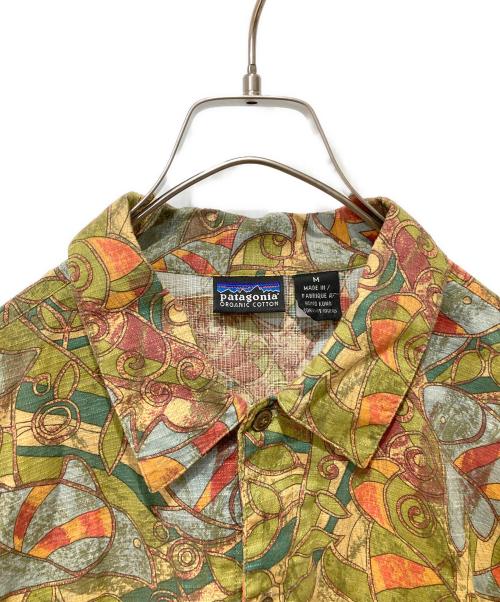 Patagonia（パタゴニア）Patagonia (パタゴニア) オーガニックコットンシャツ グリーン サイズ:Mの古着・服飾アイテム