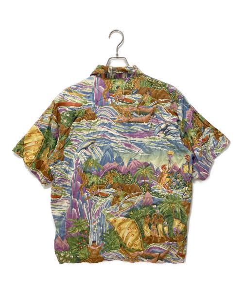 pataloha（パタロハ）pataloha (パタロハ) アロハシャツ パープル サイズ:Mの古着・服飾アイテム