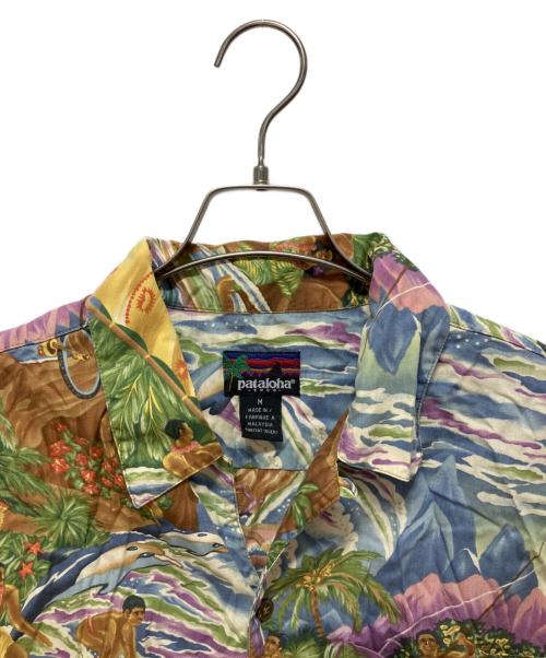 pataloha（パタロハ）pataloha (パタロハ) アロハシャツ パープル サイズ:Mの古着・服飾アイテム