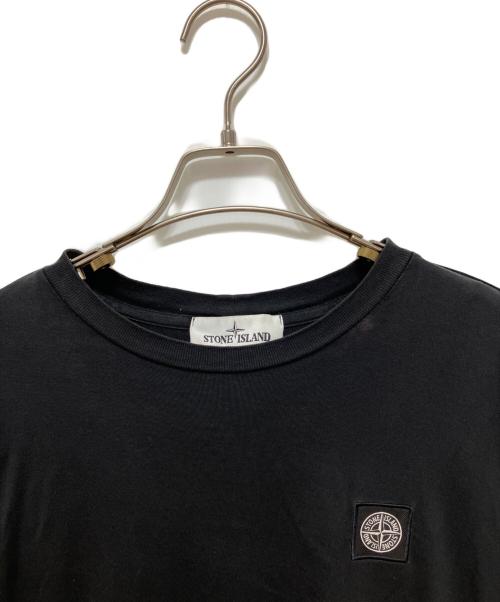 STONE ISLAND（ストーンアイランド）STONE ISLAND (ストーンアイランド) Tシャツ ブラック サイズ:Ｍの古着・服飾アイテム