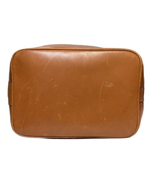 CELINE（セリーヌ）CELINE (セリーヌ) マカダム巾着ショルダーバッグ ブラウンの古着・服飾アイテム