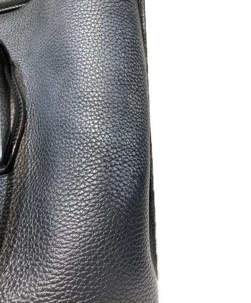 TOD'S（トッズ）TOD'S (トッズ) レザートートバッグ ブラックの古着・服飾アイテム