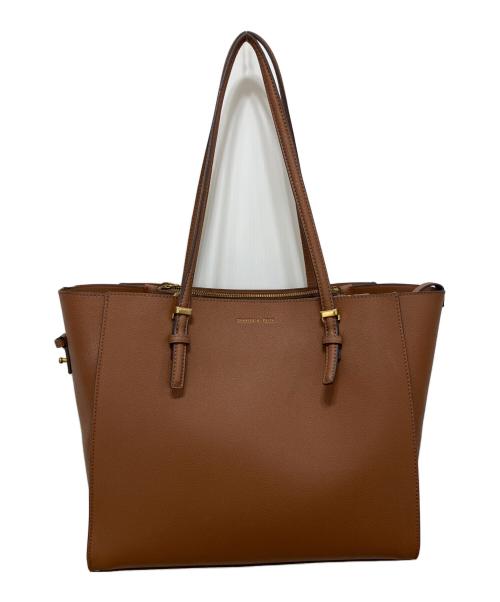 CHARLES & KEITH（チャールズアンドキース）CHARLES & KEITH (チャールズアンドキース) ショルダーバッグ ブラウンの古着・服飾アイテム