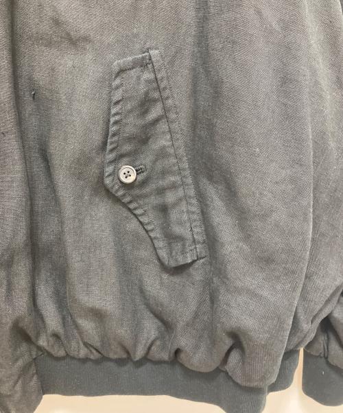 MAINU（マイヌ）MAINU (マイヌ) Linen/Ojo Stripe Emergency Shirts グレー サイズ:2の古着・服飾アイテム