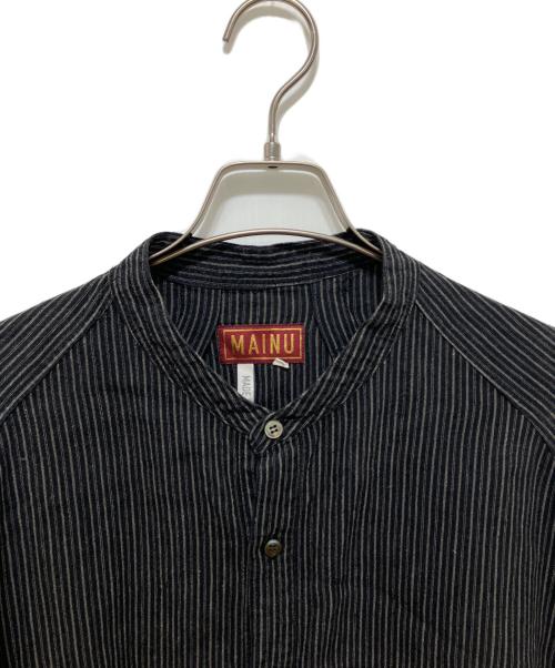 MAINU（マイヌ）MAINU (マイヌ) リネンG-9ジャケット ブラック サイズ:2の古着・服飾アイテム