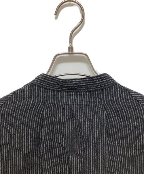 MAINU（マイヌ）MAINU (マイヌ) リネンG-9ジャケット ブラック サイズ:2の古着・服飾アイテム
