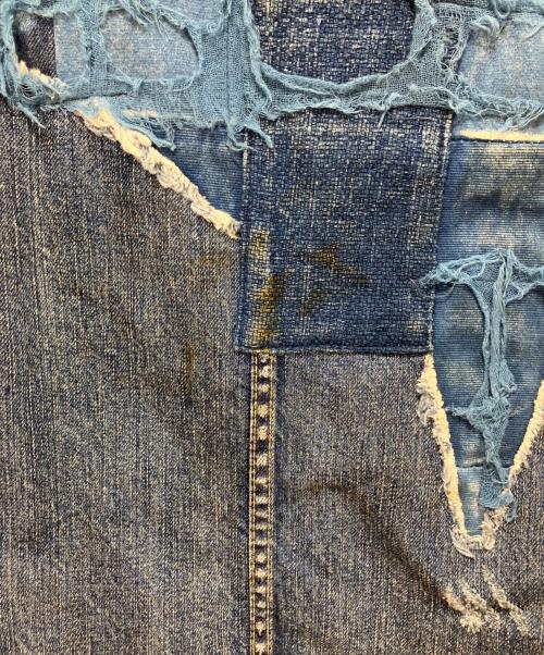 LEVI'S MADE&CRAFTED（リーバイスメイドクラフテッド）LEVI'S MADE&CRAFTED (リーバイスメイドクラフテッド) destroyed denim jacket ブルー サイズ:1の古着・服飾アイテム