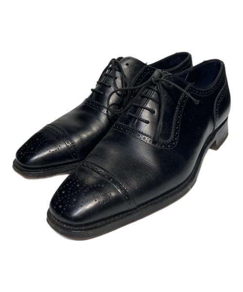 CHEANEY（チーニー）CHEANEY (チーニー) TOMORROW LAND (トゥモローランド) レザーシューズ ブラック サイズ:7の古着・服飾アイテム