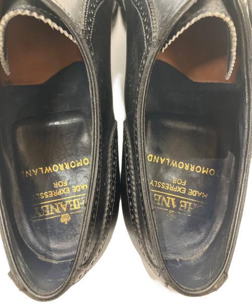CHEANEY（チーニー）CHEANEY (チーニー) TOMORROW LAND (トゥモローランド) レザーシューズ ブラック サイズ:7の古着・服飾アイテム