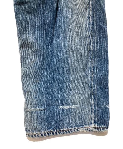 Hysteric Glamour（ヒステリックグラマー）Hysteric Glamour (ヒステリックグラマー) USED加工プリントデニムパンツ インディゴ サイズ:W30の古着・服飾アイテム