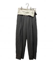 TOGA PULLA（トーガ プルラ）の古着「Herringbone trousers」｜グレー