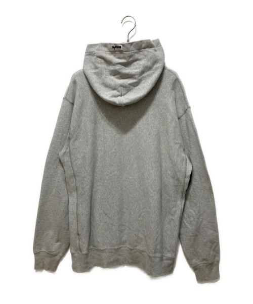 A BATHING APE（アベイシングエイプ）A BATHING APE (アベイシングエイプ) プルオーバーパーカー グレー サイズ:Lの古着・服飾アイテム