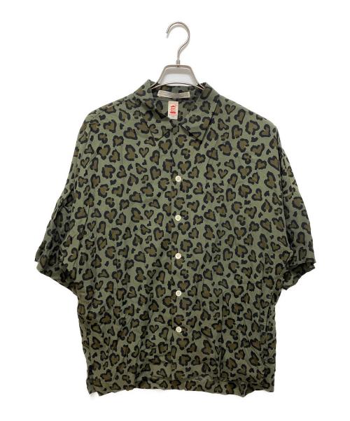 ChahChah（チャーチャー）ChahChah (チャーチャー) アロハシャツ カーキ サイズ:SIZE Lの古着・服飾アイテム