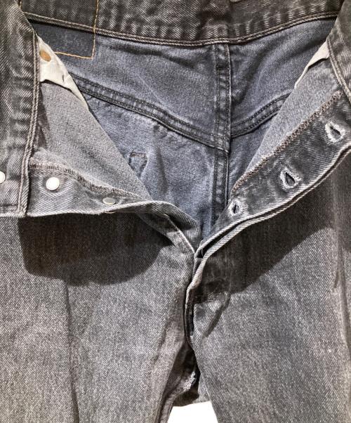 LEVI'S（リーバイス）LEVI'S (リーバイス) 後染め501デニムパンツ ブラック サイズ:91の古着・服飾アイテム
