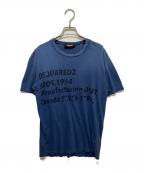 DSQUARED2ディースクエアード）の古着「Tシャツ」｜ブルー