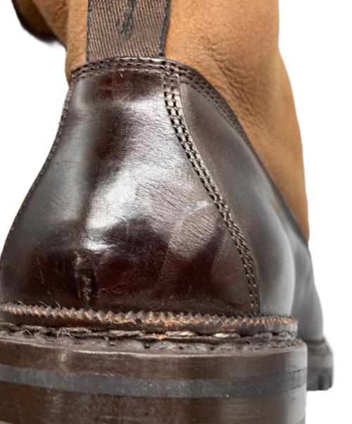Santoni（サントーニ）Santoni (サントーニ) ムートンブーツ ブラウン サイズ:6の古着・服飾アイテム