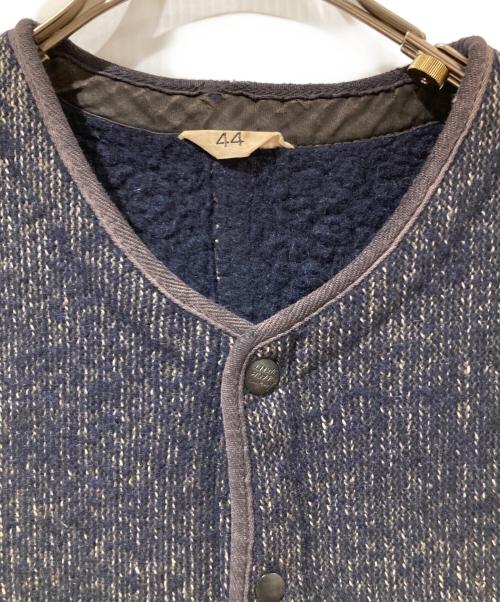 BROWN'S BEACH JACKET（ブラウンズビーチジャケット）BROWN'S BEACH JACKET (ブラウンズビーチジャケット) ベスト ネイビー サイズ:Mの古着・服飾アイテム