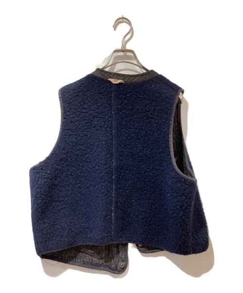 BROWN'S BEACH JACKET（ブラウンズビーチジャケット）BROWN'S BEACH JACKET (ブラウンズビーチジャケット) ベスト ネイビー サイズ:Mの古着・服飾アイテム