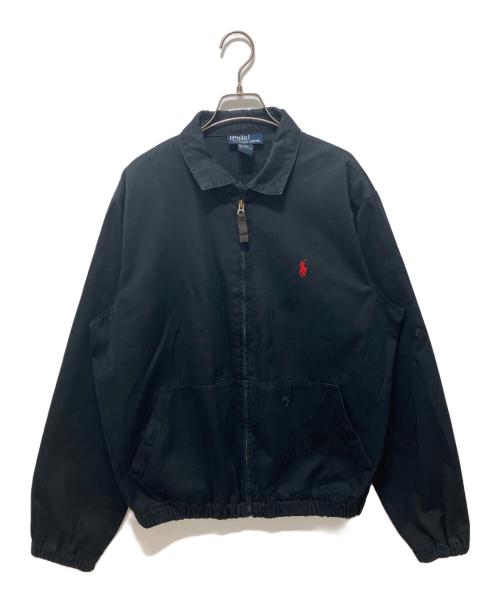 POLO RALPH LAUREN（ポロ・ラルフローレン）POLO RALPH LAUREN (ポロ・ラルフローレン) スイングトップ ブラック サイズ:Mの古着・服飾アイテム
