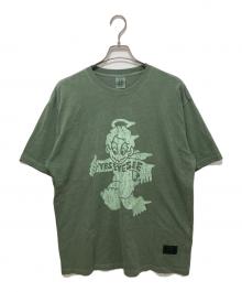 YESEYESEE×TAPPEI（イエスアイシー×タッペイ）の古着「半袖Tシャツ」｜グリーン