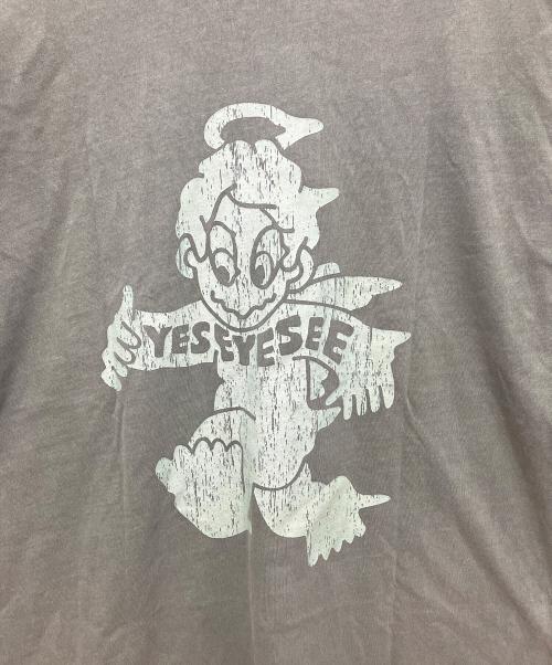 YESEYESEE（イエスアイシー）YESEYESEE (イエスアイシー) Tappei (タッペイ) 半袖Tシャツ グリーン サイズ:Lの古着・服飾アイテム