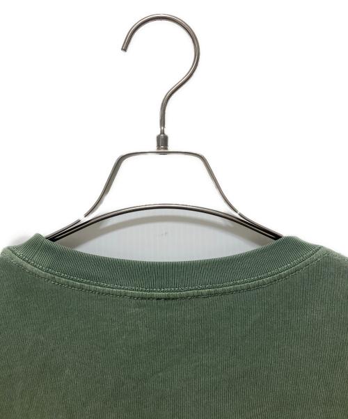YESEYESEE（イエスアイシー）YESEYESEE (イエスアイシー) Tappei (タッペイ) 半袖Tシャツ グリーン サイズ:Lの古着・服飾アイテム