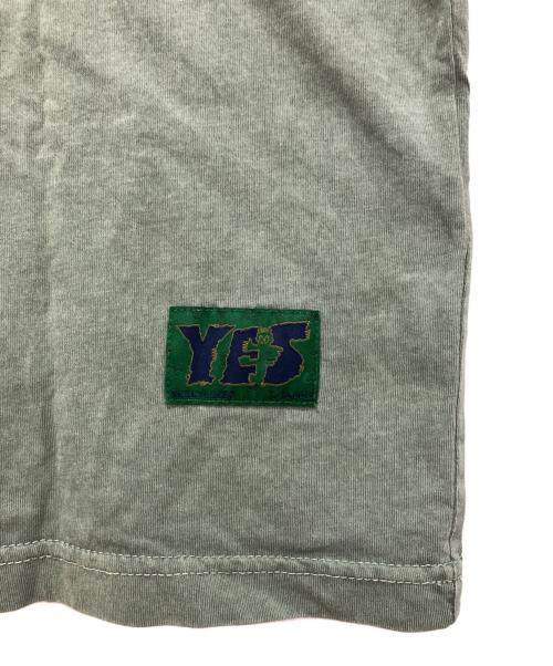 YESEYESEE（イエスアイシー）YESEYESEE (イエスアイシー) Tappei (タッペイ) 半袖Tシャツ グリーン サイズ:Lの古着・服飾アイテム