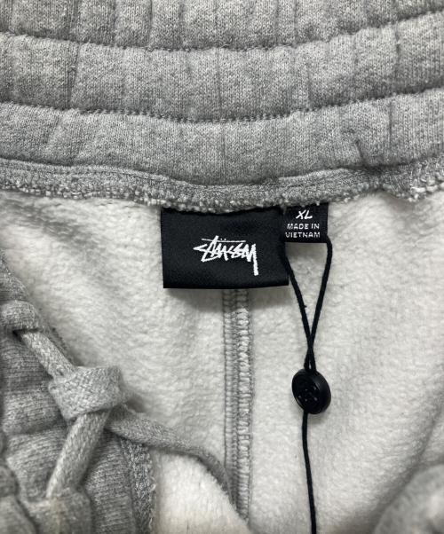 stussy（ステューシー）stussy (ステューシー) Varsity Fleece Short グレー サイズ:XLの古着・服飾アイテム