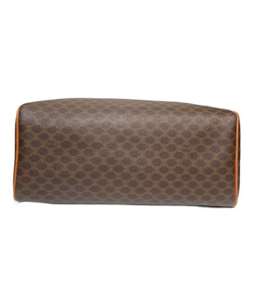 CELINE（セリーヌ）CELINE (セリーヌ) マカダム柄ミニボストンバッグ ブラウンの古着・服飾アイテム