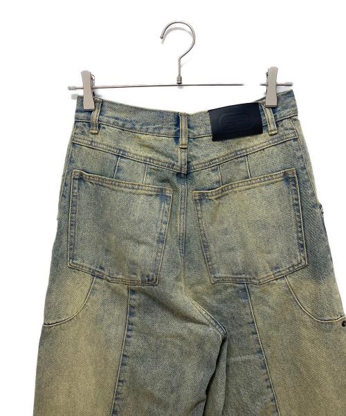 GOAT ESSENCE（ゴートエッセンス）GOAT ESSENCE (ゴートエッセンス) UCK WIDE DENIM PANTS インディゴ サイズ:1の古着・服飾アイテム