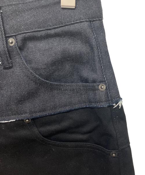 Ballsy.Brothers（ボールジーブラザーズ）Ballsy.Brothers (ボールジーブラザーズ) 2up wide denim pants インディゴ サイズ:Mの古着・服飾アイテム