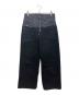 Ballsy.Brothers（ボールジーブラザーズ）の古着「2up wide denim pants」｜インディゴ