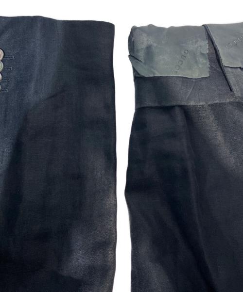 GUCCI（グッチ）GUCCI (グッチ) セットアップスーツ ネイビー サイズ:50の古着・服飾アイテム