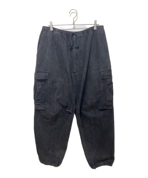 COMOLI（コモリ）COMOLI (コモリ) ブラックドリル 6Pパンツ ブラック サイズ:3の古着・服飾アイテム