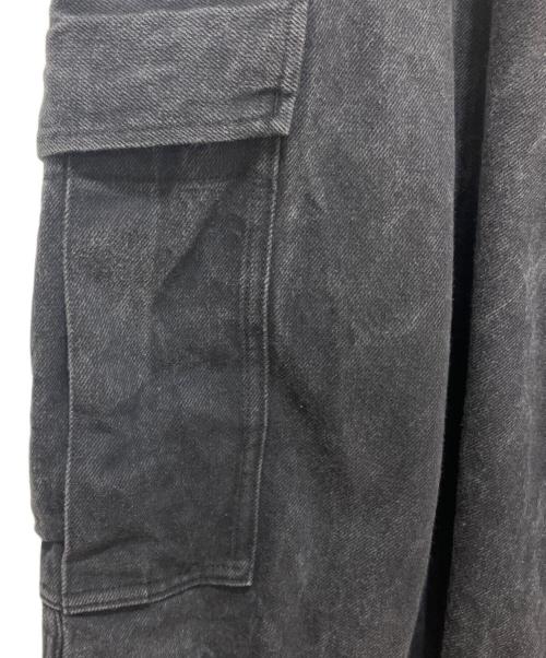 COMOLI（コモリ）COMOLI (コモリ) ブラックドリル 6Pパンツ ブラック サイズ:3の古着・服飾アイテム